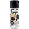 Rust-Oleum Imagine Smooth Chrome Black Spray Paint 10 oz 353333